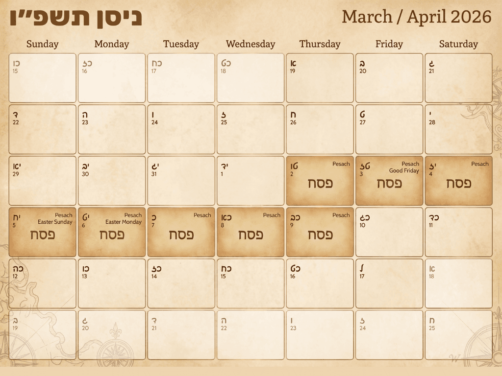 Two calendars